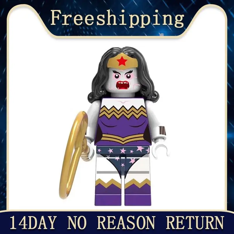 

super heroes Ocean Master Aquaman Bizarra Bizarro Model Building Block Action Figures For Children Gift Toys XH844