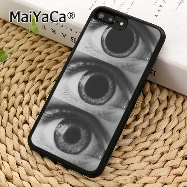 MaiYaCa чехол для телефона с изображением наргированных глаз iPhone 11 12 13 Pro 5 6s 7 8 X XR XS max