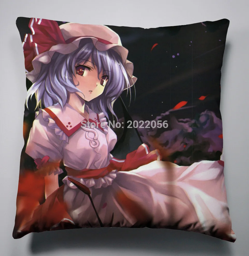

Anime Manga TouHou Project Pillow 40x40cm Pillow Case Cover Seat Bedding Cushion 002