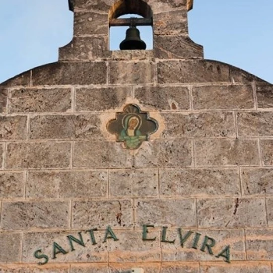 Cuba  Varadero  Iglesia Santa Elvira church Poster Print by Walter Bibikow (19 x 28)