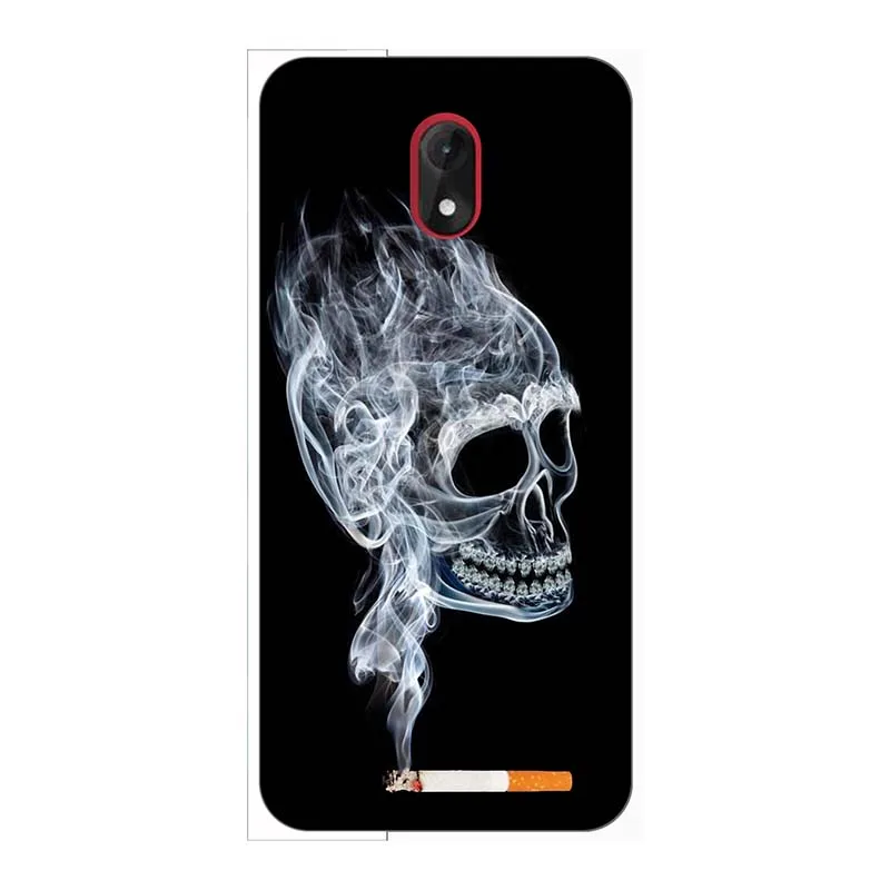 Case For Lenny5 Original Cartoon Print Phone Case For Wiko Lenny 5 Case Soft Matte TPU Silicone Back Cover For Wiko Lenny 5 5.7" - Цвет: A245