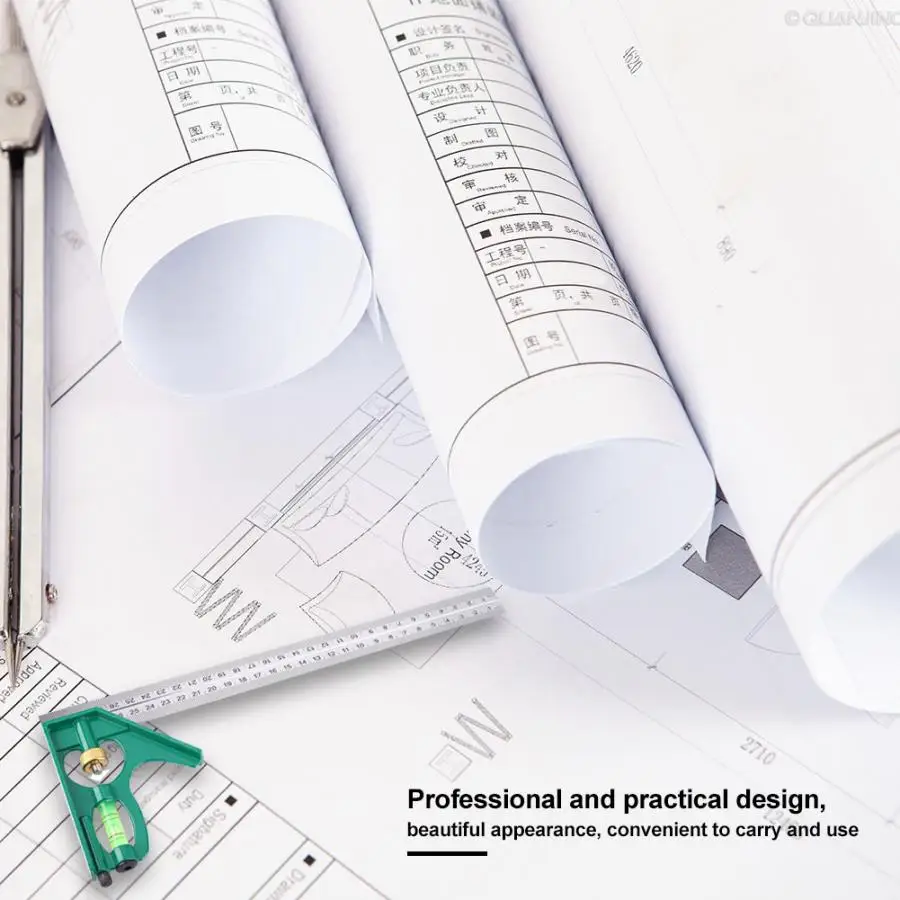 

Carpenter 300mm Multi-functional Stainless Steel Combination Square Angle Ruler Measuring Tool Digital Inclinometer
