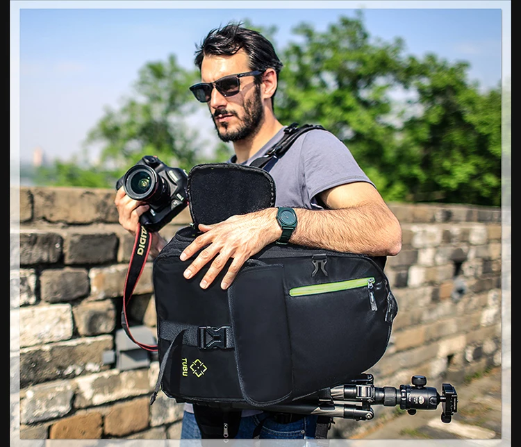 Tubu 6098 DSLR камера Сумка Высокое качество рюкзак профессиональный Противоугонный открытый мужской женский рюкзак для Canon/Nikon камеры
