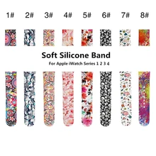 Ремешок для apple watch band correa apple watch 4 3 38 мм 42 мм iwatch band 44 мм 40 мм спортивный силиконовый браслет ремень reloj аксессуары