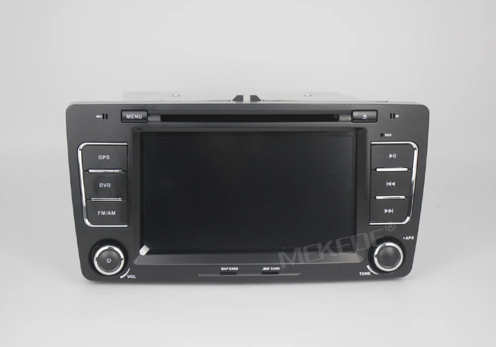 Clearance 1024*600 Quad Core 4 Android 7.1 Car DVD Stereo Radio Player For Skoda Octavia 2009 2010 2011 2012 2013 a5 GPS Stereo BT System 7