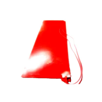 

230v 360w 12in*47in(304*1193*1.5mm) Silicone Rubber Ski Press Heater 1000mm lead wire come out from left corner of 304mm side