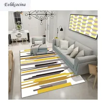 Нерегулярные полосы, большой ковер, комната, напольный коврик для гостиной, спальни, Анти-пыль, Tapete Para Sala Alfombra
