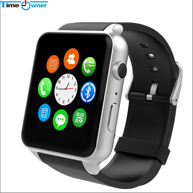 

TimeOwner Bluetooth Smart Watch Android Anti-Lost NFC Waterproof Smartwatch Camera Heart Rate Monitor with Mic Wearable Devices