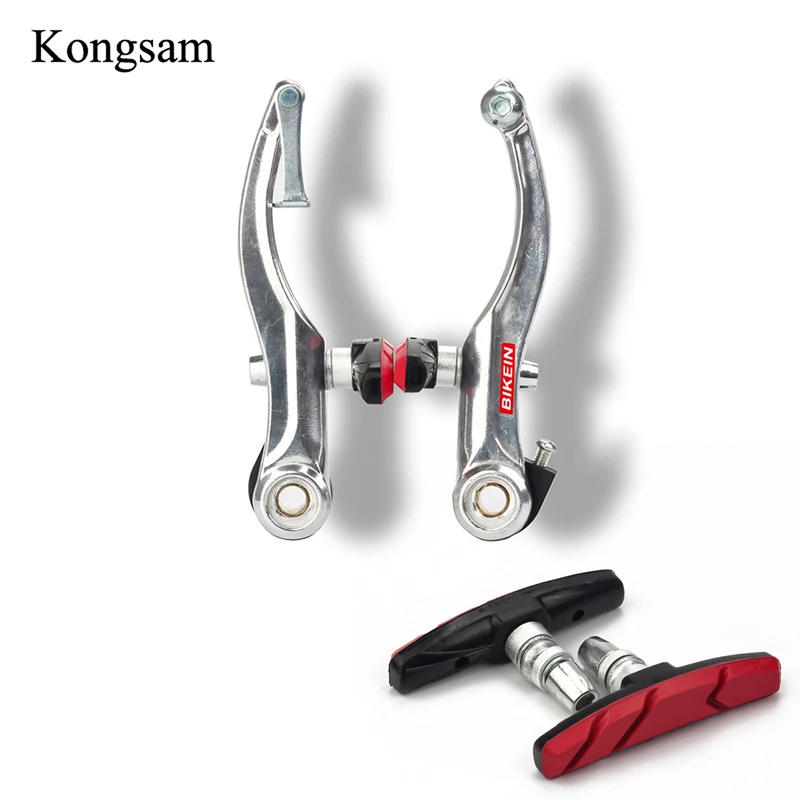 

One Pair Mountain Road Bike Brake pads MTB Bicycle Braking V-Brake Holder Shoes Rubber Blocks Durable Mountain Bike Accessories