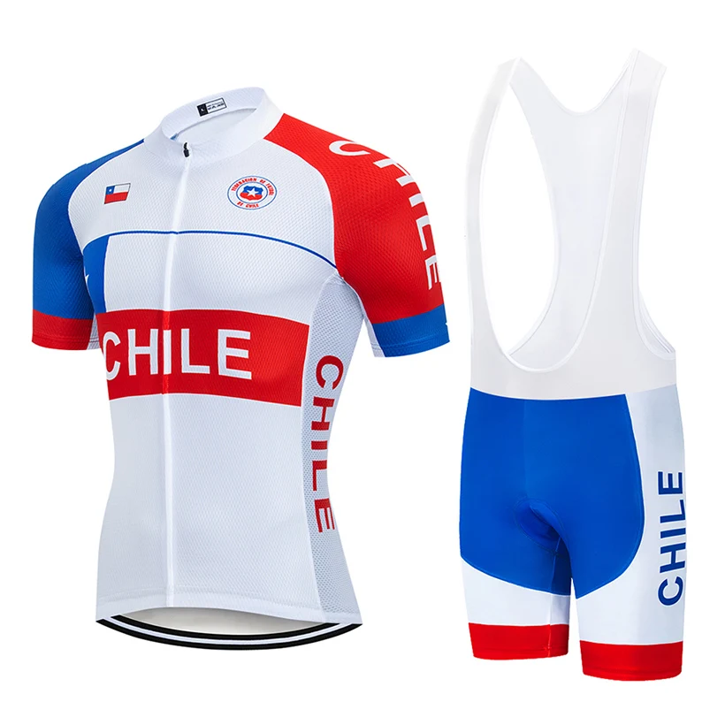 

2022 CHILE Cycling Clothing Bib Set MTB Jersey Bicycle Clothes Ropa Ciclismo Quick Dry Bike Wear Mens Short Maillot Culotte Suit