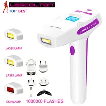 Lescolton, 4 в 1, IPL, постоянный безболезненный лазер, 100-240 В, эпилятор для удаления волос, женский эпилятор для всего тела, электрический эпилятор для женщин
