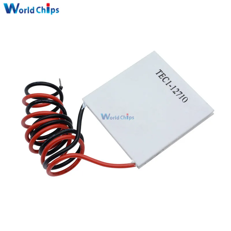 TEC1 12710 100W TEC Термоэлектрический охладитель Пельтье DC 12V 10A 40*40M элемент модуль