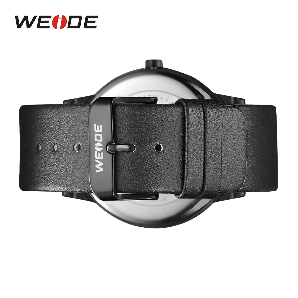 WEIDE качественные повседневные Модные кварцевые аналоговые часы с ремешком и