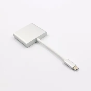 

Moveski USB 3.0 Type-C HDMI Adapter HDTV Convertor Cable for New MacBook ChromeBook Pixel/Dell XPS13/Yoga 900/Lumia 950Xl/USB-C