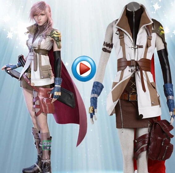 FF FINAL FANTASY cosplay costume any size custom all pcs