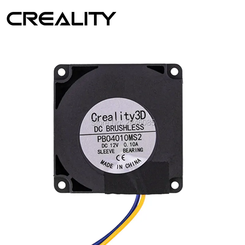 3D принтер CREALITY CR-10 вентилятор 4010 воздуходувка 40 мм 40x40x10 12 В постоянного тока