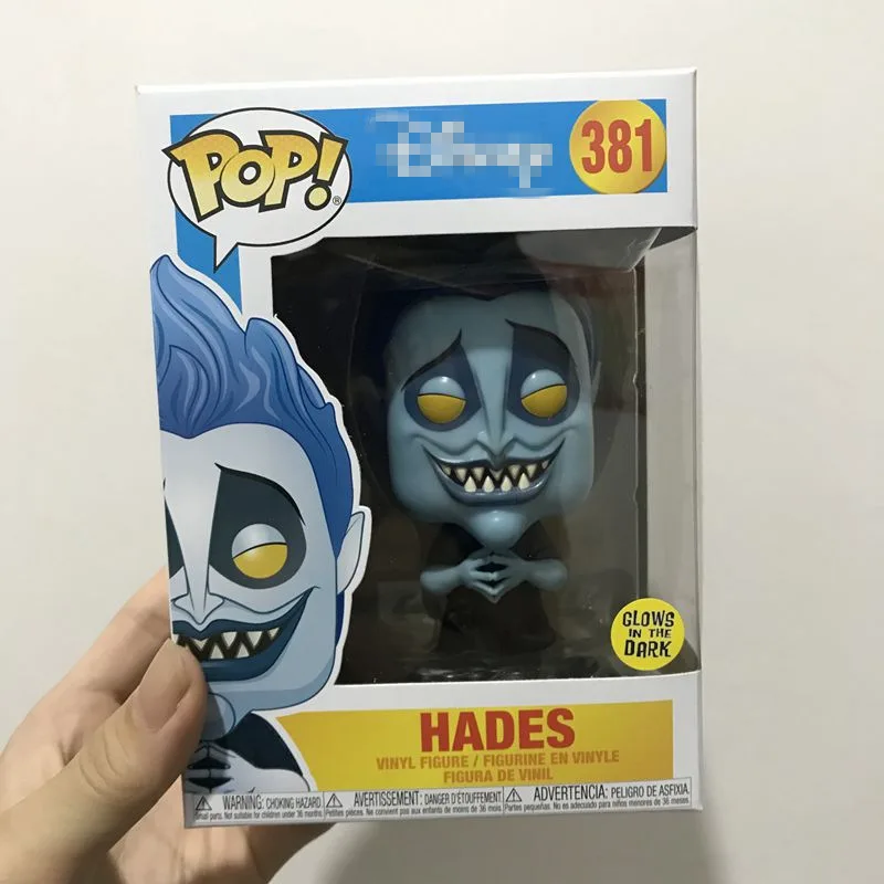 

Exclusive Glow in the dark Funko pop Original Hades Vinyl Action Figure Collectible Model Toy with Original Box