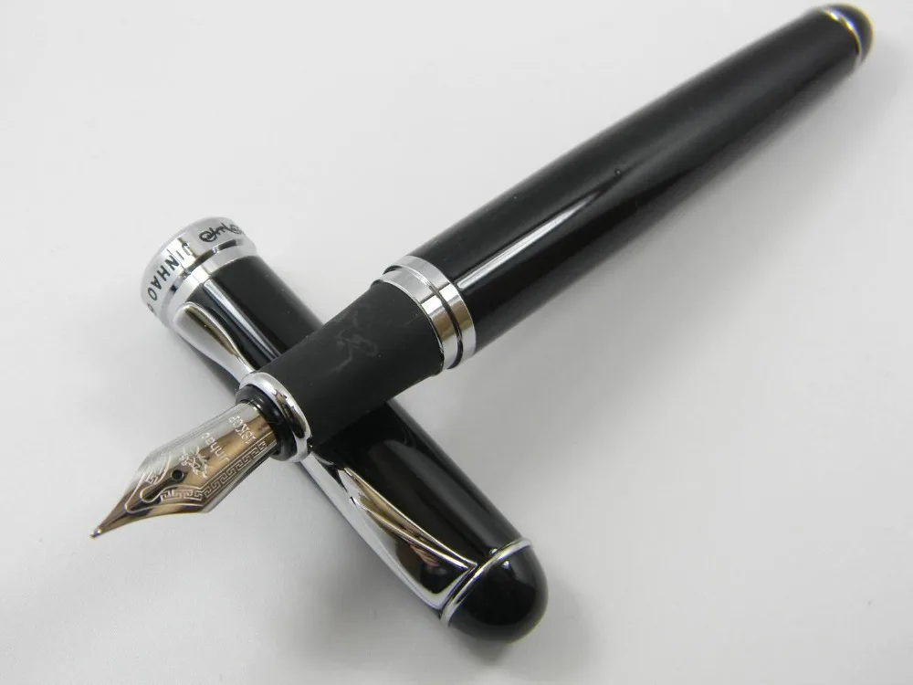 

Jinhao X750 black color Chessboard Medium Nib Fountain Pen