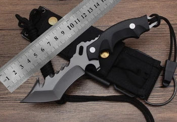 

8Cr17Mov steel blade G10 handle Tactical EDC Tool outdoor camping survival exploration pocket knife