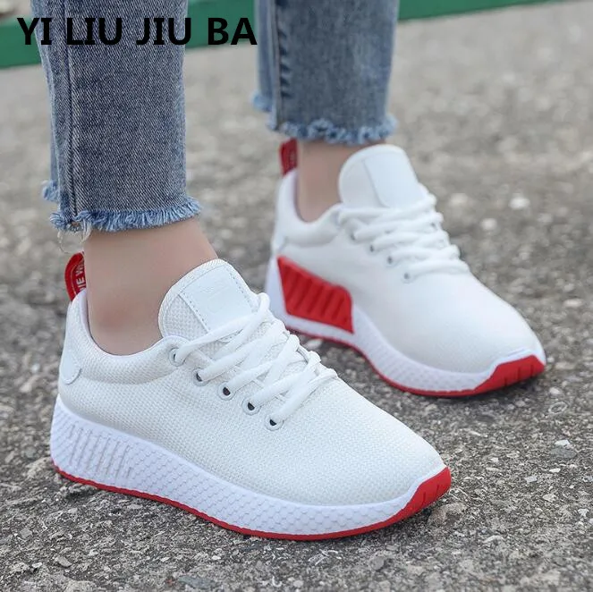 

new Air Mesh Women Breathable Tenis Feminino Lace Up Outdoor Casual Shoes Lightweight Woman Vulcanized walking Women Shoes **820