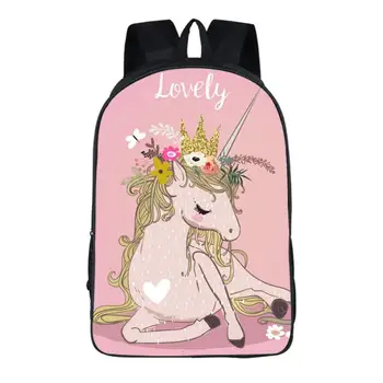 

Funny Teenager Unicorn Backpack For Girls Children School Bags Women Laptop School Backpack kids Student Book Bag Girl Gift