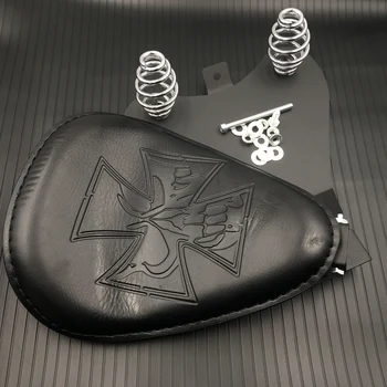 

Motorcycle Solo Seat Baseplate& Springs& Bracket Mounting Kit for Harley Sportster XL 883 1200 Bobber Chopper