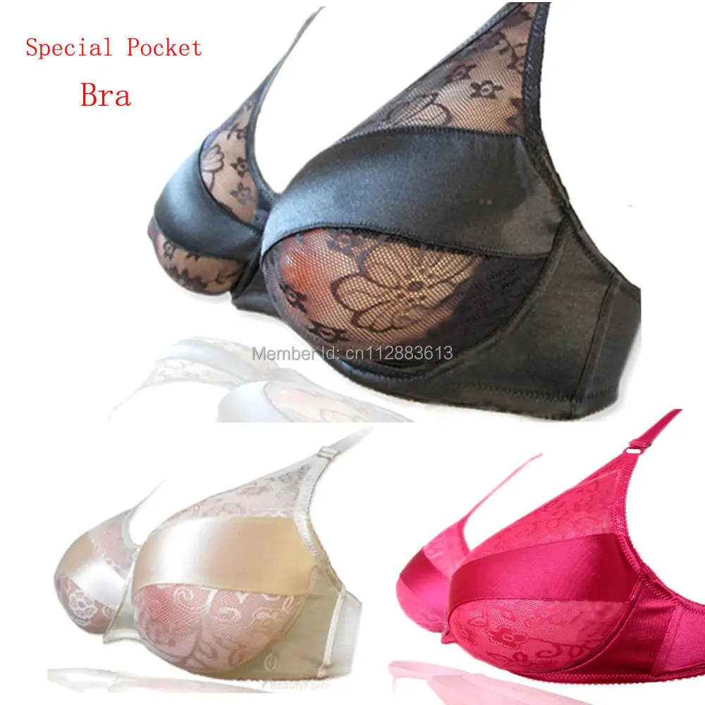 G CUP/SIZE10/1600g/pair /fit 38E/40DD/42D/44C/46B/48A /Silicone Breast  Forms /Crossdresser's False Boobs Enhancer + A Black Bra - AliExpress