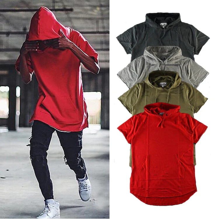 red hoodie shirt