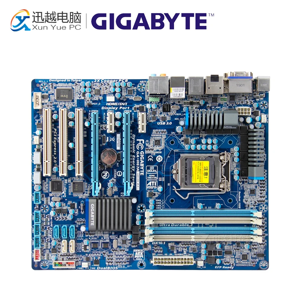 Gigabyte GA-PH67-UD3-B3 Dynamic Energy Saver 2 New Gigabyte GA-PH67-UD3-B3 Dynamic Energy Saver 2 XP