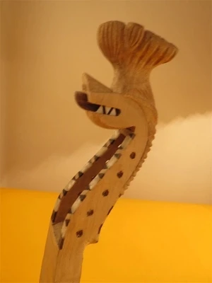

Hand made violin piano head luxury Norway little mention 5 string piano head 4/4