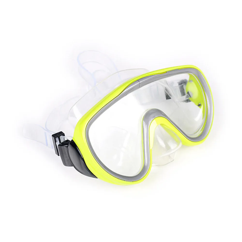 Новая профессиональная маска для подводного плавания, плавательные очки для подводного плавания XD88 - Цвет: Цвет: желтый