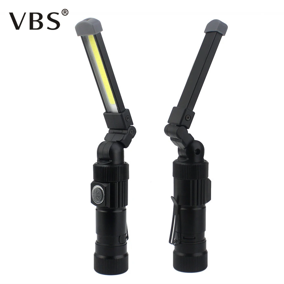 

Portable 5 Mode COB Flashlight Torch USB Rechargeable LED Work Light Magnetic LED Lanterna Outdoor Camping Inspection Lamp