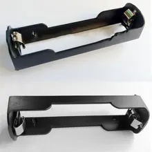 100pcs/lot Black Plastic 18650 3.7V Batteries Holder Storage Battery Boxes Container Cell Boxes High Quality