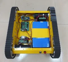 Heavy duty Tracked Mobile Tank font b Robot b font font b Kit b font 10018