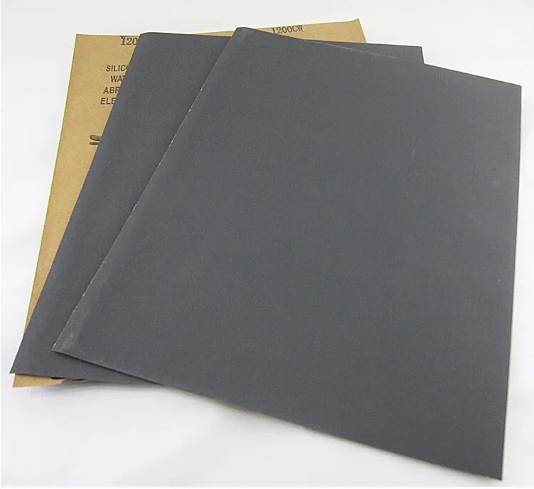 5pcs 600 Sandpaper Wet or dry sandpaper Silicon Carbide grinding sandpaper Wood Polish The