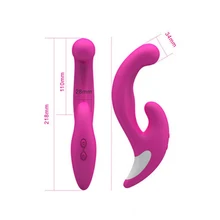 Double Motor G spot Stimulate Vibrator Waterproof Vagina Clitoris Massage Dildo Adult Sex Toys Vibrator Inside