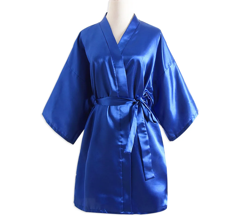 

Summer Silk Robe Women's Kimono Pajamas Sexy Bathrobe Dressing Gowns For Women Sleep Lingerie Pajamas Night Bathrobes 2019 new