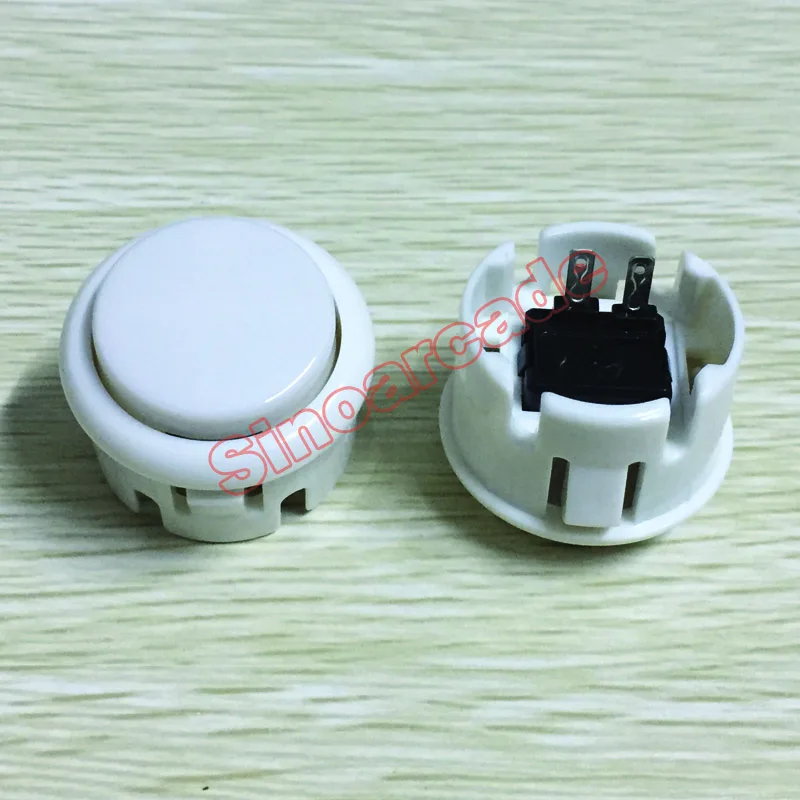 10 pcs of Arcade 30mm Round Push Button for arcade game DIY arcade controller 7 colors available 10 pcs of Arcade 30mm Round Push Button for arcade game DIY arcade controller 7 colors available