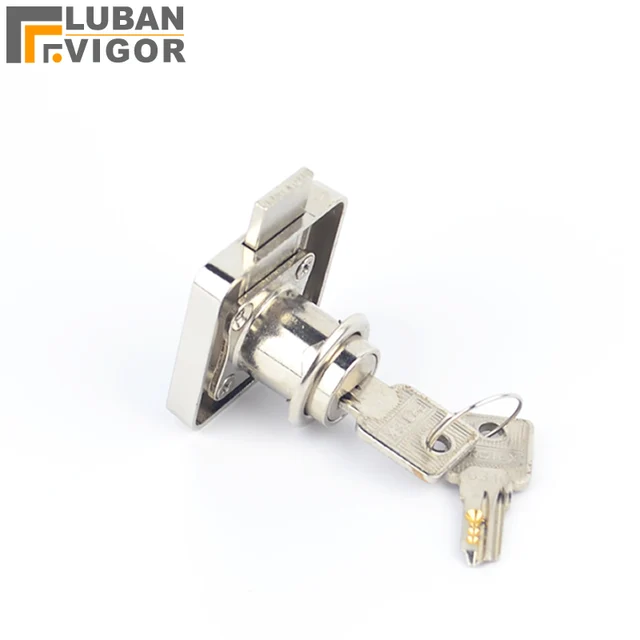 High Grade Desk Drawer Wardrobe Lock Copper Key Cabinet Locks High Grade Desk Drawer Wardrobe Lock Copper Key Cabinet Locks Furniture Sliding Door Hole Size 19mm Height 22mm 32mm