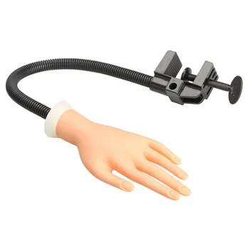 

1pcs Hand Professional Nail Trainer Tool Adjustable Nail Art Model Hand Practice DIY Nail Training Manicure Tools