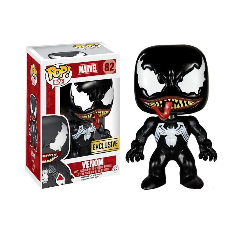 Funko поп Marvel игрушки VENOM ПВХ фигурка Коллекционная модель игрушки для детей подарок на день рождения с оригинальной коробкой - Цвет: with box