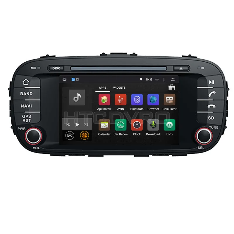 Discount YMODVHT 7inch 4G Octa Core Android 9.0 7.1 Car DVD Player for Kia Soul 2014-  GPS Navigation Auto RDS Radio Audio Video Stereo 13