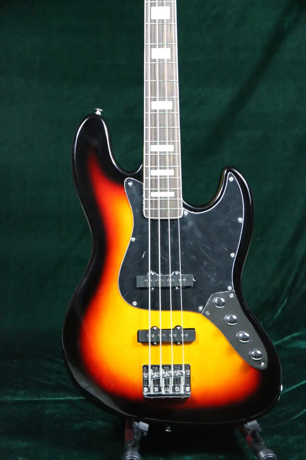 High Quality Active pickups String Through Body 4 string Jazz BASS