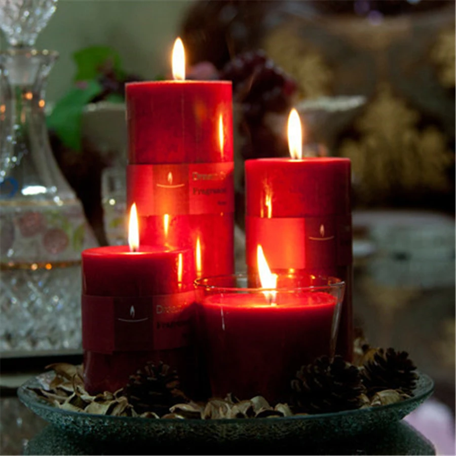 Romantic Candle Bougies Decoratives Maison Velas Perfumadas Yankee