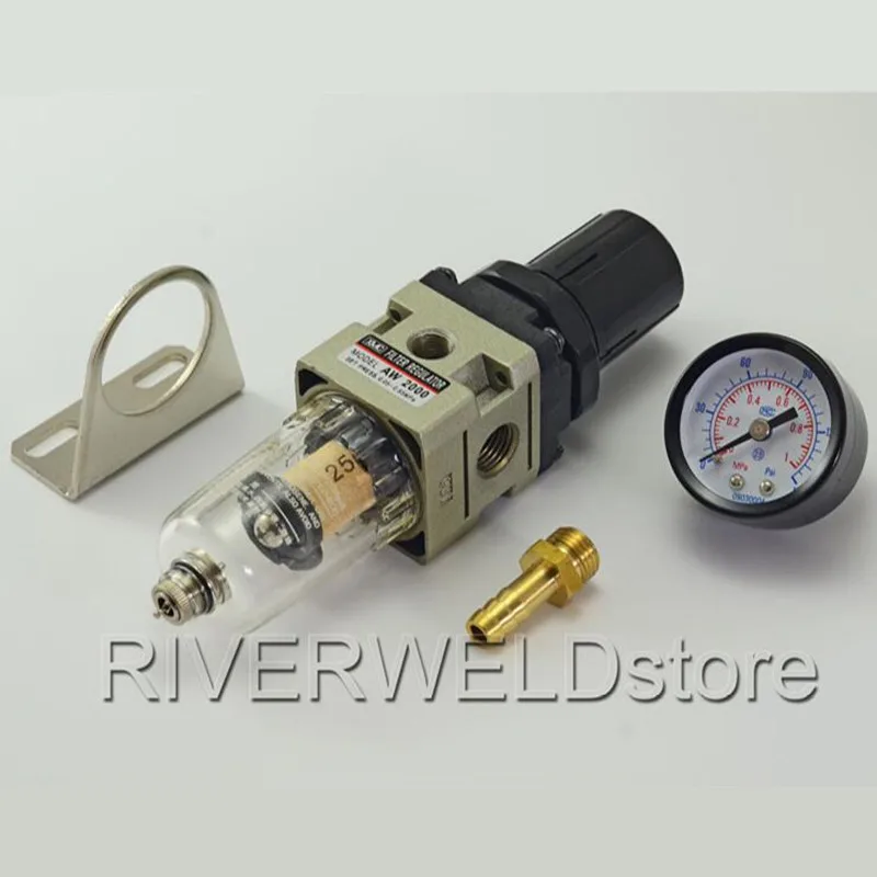 Plasma Cutting Torch Air Filter Regulator AW2000 0.050.85MPa Plasma