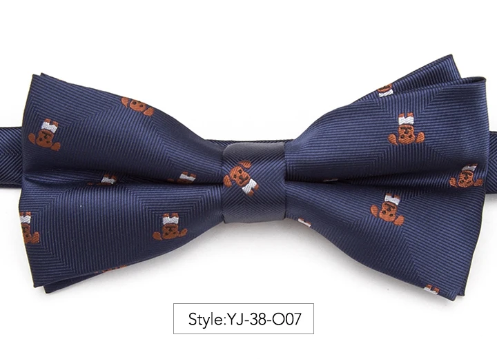 IHGSNMB галстук-бабочка в полоску, формальный свадебный галстук-бабочка, галстук-бабочка, мужские галстуки-бабочки для мужчин, деловые галстуки-бабочки, мужская мода, мужской галстук-бабочка - Цвет: YJ-38-O07