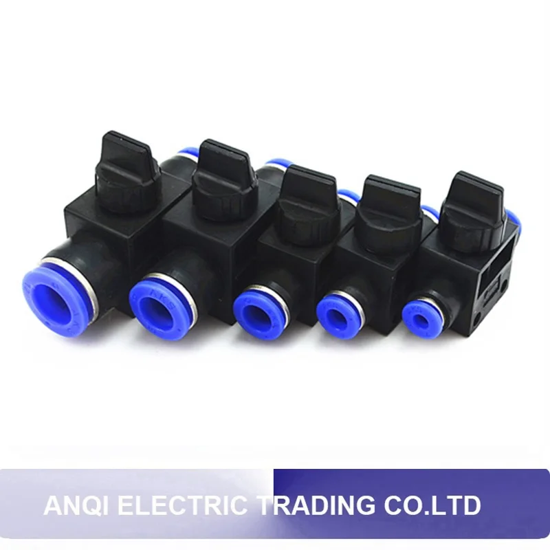 10pcs Improvement Pneumatic Air 2 Way Quick Fittings Push Connector Tube Hose Plastic HVFF4mm 6mm 8mm 10mm 12mm Parts | Обустройство