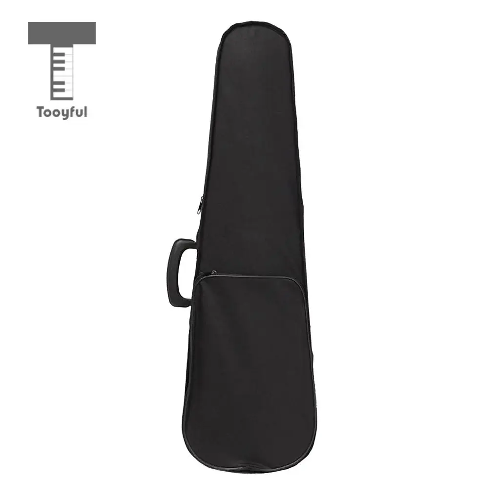 Tooyful Practical 1/8 Violin Storage Bag Case Hand Carry Shoulder Box Container Foam Inner for Kids Beginners