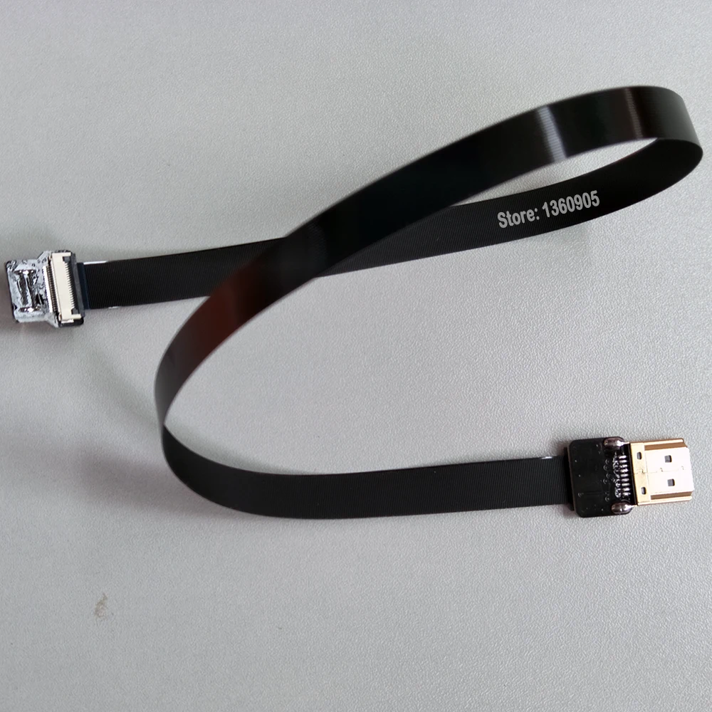 40 см/50 см/60 см/80 см/1 м ультра тонкий кабель HDMI FPV-системы Micro мужской до 90 градусов к Стандартный typea мужской прямой(обратный socket