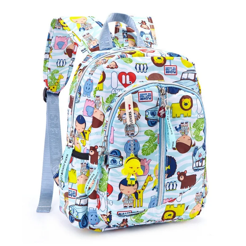 

Cute Cartoon Doll Cat Printing Mini School Bags Little Girls Colourful Mochila Harajuku Pupils Emoji Backpack Children Satchel